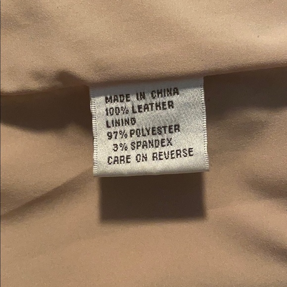 St. John Leather Jacket by Marie Gray Size P - Picture 10 of 11